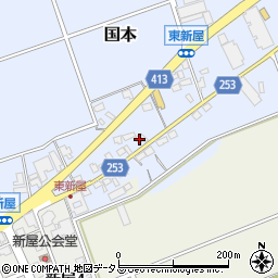 静岡県袋井市国本2942周辺の地図