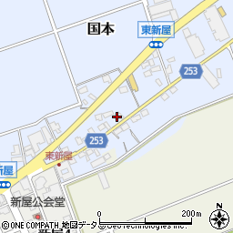 静岡県袋井市国本2942周辺の地図