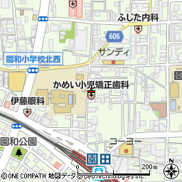 若駒寿司　阪急園田駅前店周辺の地図