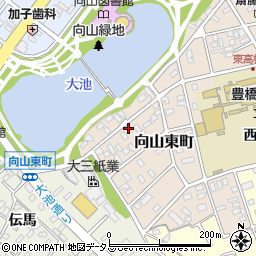 愛知県豊橋市向山東町97周辺の地図