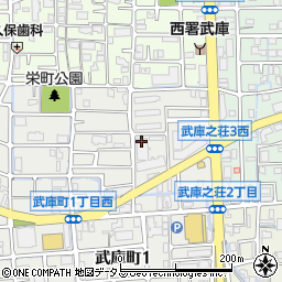 〒661-0044 兵庫県尼崎市武庫町の地図