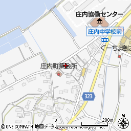 静岡県浜松市中央区庄内町432周辺の地図
