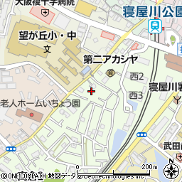 大阪府寝屋川市打上宮前町7周辺の地図