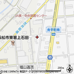 静岡県浜松市中央区貴平町552周辺の地図