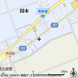 静岡県袋井市国本3227-1周辺の地図