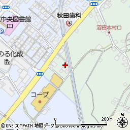 岡山県赤磐市沼田834周辺の地図