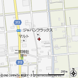 静岡県浜松市中央区貴平町196周辺の地図