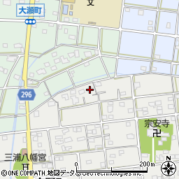 静岡県浜松市中央区市野町74周辺の地図
