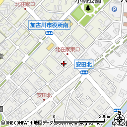 兵庫県加古川市尾上町安田919周辺の地図