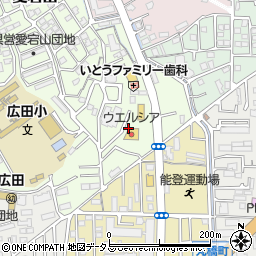 兵庫県西宮市愛宕山10周辺の地図