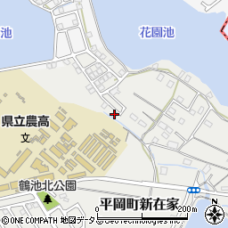 兵庫県加古川市平岡町新在家2566-2周辺の地図