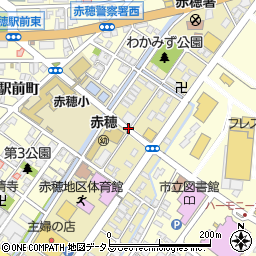 兵庫県赤穂市加里屋中洲2丁目周辺の地図