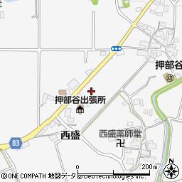 兵庫県神戸市西区押部谷町周辺の地図