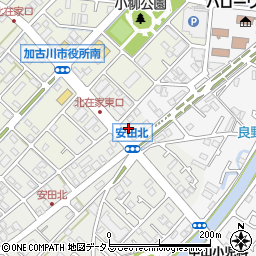 兵庫県加古川市尾上町安田937周辺の地図