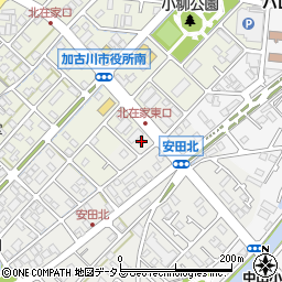 兵庫県加古川市尾上町安田922周辺の地図