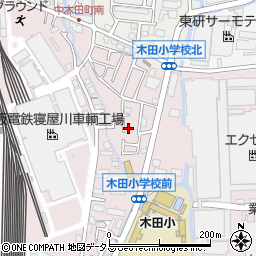 大阪府寝屋川市木田元宮1丁目11-7周辺の地図