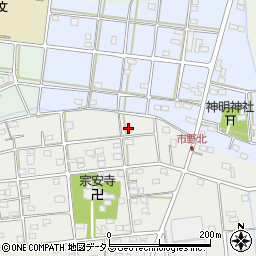 静岡県浜松市中央区市野町25周辺の地図
