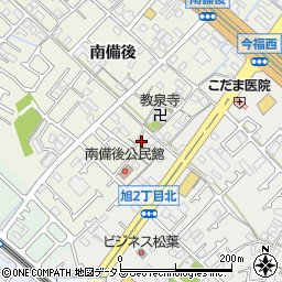 兵庫県加古川市加古川町南備後202周辺の地図