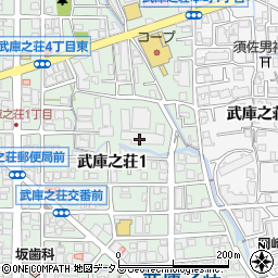 セントポリア武庫之荘　管理組合周辺の地図