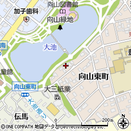 愛知県豊橋市向山東町78周辺の地図