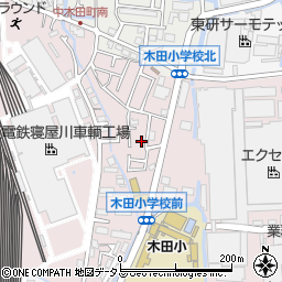 大阪府寝屋川市木田元宮1丁目11-21周辺の地図