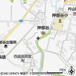 兵庫県神戸市西区押部谷町西盛174周辺の地図