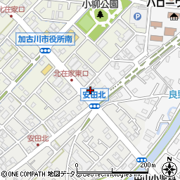 兵庫県加古川市尾上町安田938周辺の地図