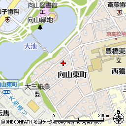 愛知県豊橋市向山東町98周辺の地図