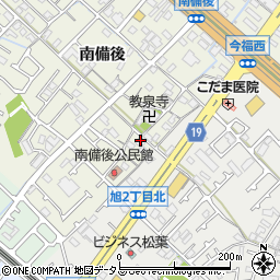 兵庫県加古川市加古川町南備後206周辺の地図