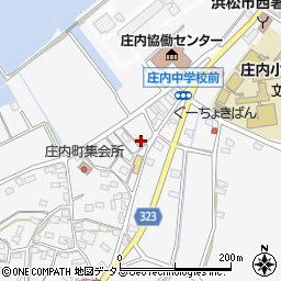 静岡県浜松市中央区庄内町415周辺の地図