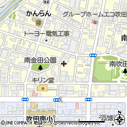 梅田クレーン周辺の地図