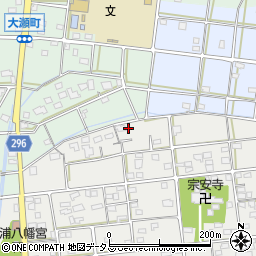 静岡県浜松市中央区市野町66周辺の地図