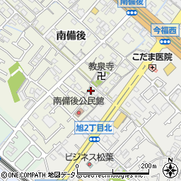 兵庫県加古川市加古川町南備後207周辺の地図