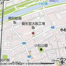 関西電力小松変電所周辺の地図