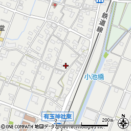 静岡県浜松市中央区有玉南町162周辺の地図