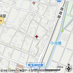 静岡県浜松市中央区有玉南町165周辺の地図