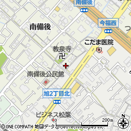 兵庫県加古川市加古川町南備後257周辺の地図