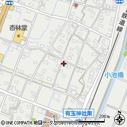 静岡県浜松市中央区有玉南町192周辺の地図
