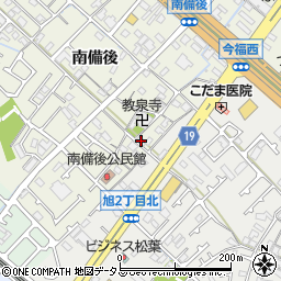 兵庫県加古川市加古川町南備後225周辺の地図