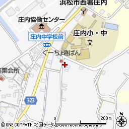 静岡県浜松市中央区庄内町327周辺の地図