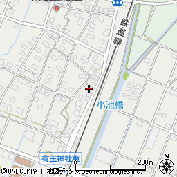 静岡県浜松市中央区有玉南町110周辺の地図