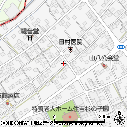 静岡県榛原郡吉田町住吉2605-1周辺の地図