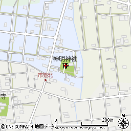 静岡県浜松市中央区大島町458周辺の地図