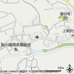 静岡県掛川市板沢1290周辺の地図