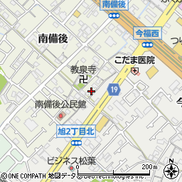兵庫県加古川市加古川町南備後254周辺の地図