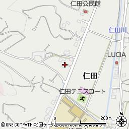 静岡県牧之原市仁田483-6周辺の地図