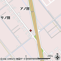 愛知県豊橋市神野新田町アノ割16-1周辺の地図
