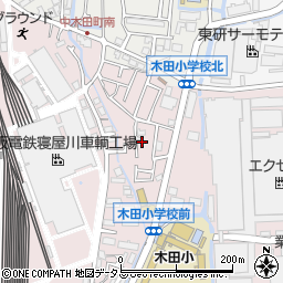 大阪府寝屋川市木田元宮1丁目11-9周辺の地図