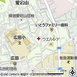 兵庫県西宮市愛宕山9周辺の地図