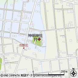 静岡県浜松市中央区大島町455周辺の地図